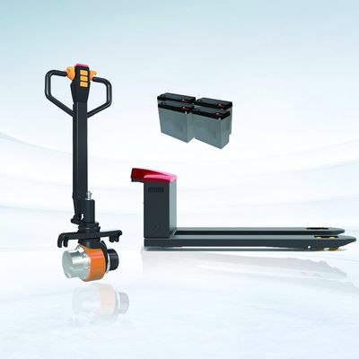 AMTHI E-Forklift Pole Camión de paletas eléctricos de 1 tonelada 2 toneladas con tamaño de tenedor 1150 mm/1200 mm