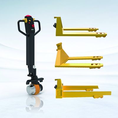AMTHI E-Forklift Pole Camión de paletas eléctricos de 1 tonelada 2 toneladas con tamaño de tenedor 1150 mm/1200 mm