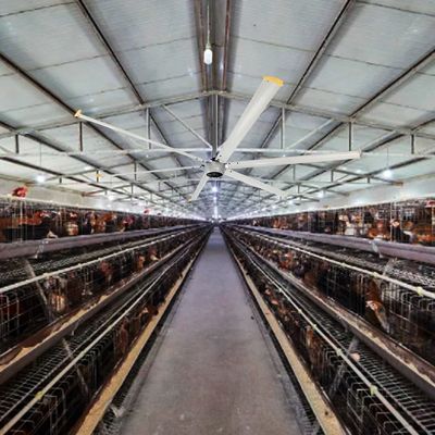 1500W 220v Ventilador HVLS de techo industrial para espacios grandes 6,1 m 7,3 m 12 pies 10 pies de diámetro