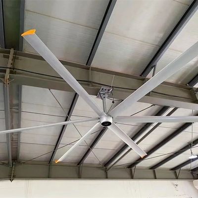 800 m3/h Volumen de aire 6,1-7,3 M Volumen alto Ventilador de ventilación de baja velocidad para circulación de aire