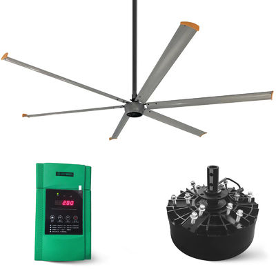 1500w 220v 12ft 10ft 20ft 18ft 16ft Gran ventilador de flujo axial para el rendimiento del almacén