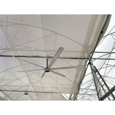 1500w 220v 12ft 10ft 20ft 18ft 16ft Ventilador de techo de almacén con 800m3/h Volumen de aire