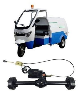 Capacidad de carga de 400 kg Vehículo eléctrico de tres ruedas con sistema de conducción del motor BLDC
