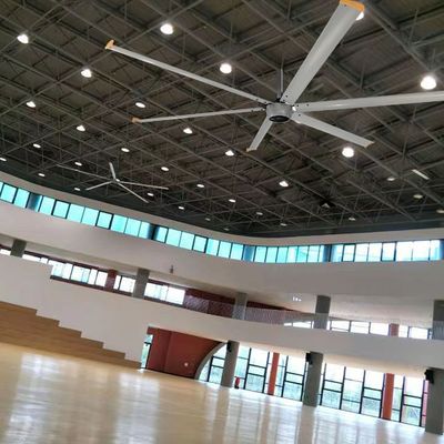 1200W AC sin escobillas HVLS Refrigeración de techo Bldc PMSM Motor de ventilador con rango de RPM 40-130RPM