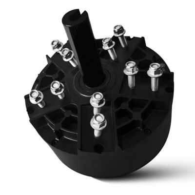 IE 1 Eficiencia 1100w Motor PMSM de 3 fases para ventilador de techo BLDC HVLS de gran tamaño industrial