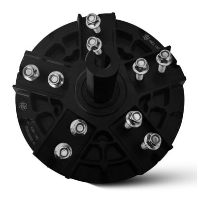 IE 1 Eficiencia 1100w Motor PMSM de 3 fases para ventilador de techo BLDC HVLS de gran tamaño industrial