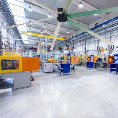 Motor de ventilador de enfriamiento BLDC de 1500W para ventilador de techo HVLS industrial