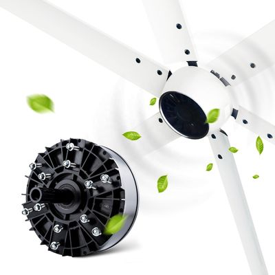 Eficiencia IE 1 12ft 10ft 16ft 14ft 1500W 1100W 750W BLDC Industrial HVLS Motor de ventilador de techo