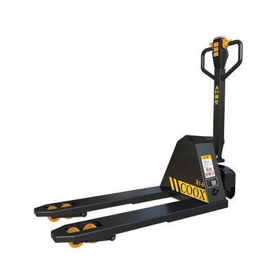 3T/2T/1.5T carretilla elevadora eléctrica de trabajo pesado con anchura de horquilla de 550 mm/685 mm y diseño portátil