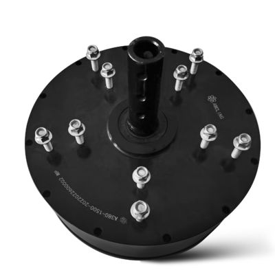 Aire de refrigeración de verano PMSM eléctrico HVLS motor de ventilador de techo para almacén 1200w de potencia