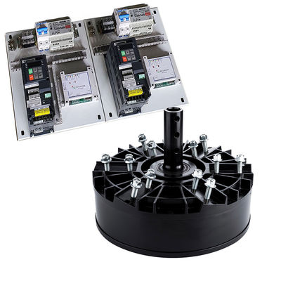 Volumen de aire de 800 m3/h AC DC Motor de ventilador HVLS industrial sin escobillas para mejorar la eficiencia