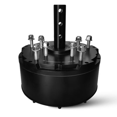 220V / 380V Motor de hoja AL negro para ventilador de enfriamiento industrial grande en materiales de construcción OEM